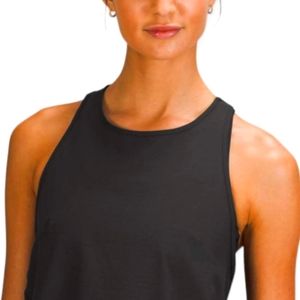Lululemon Women's Stretch Running Tank Top Size 0 Color Black